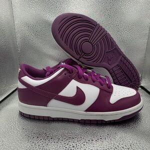 Nike Dunk Low GS White Viotech Athletic Casual Shoes FB9109-110